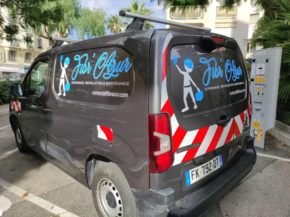 Fibr’Azur, Marquage utilitaire