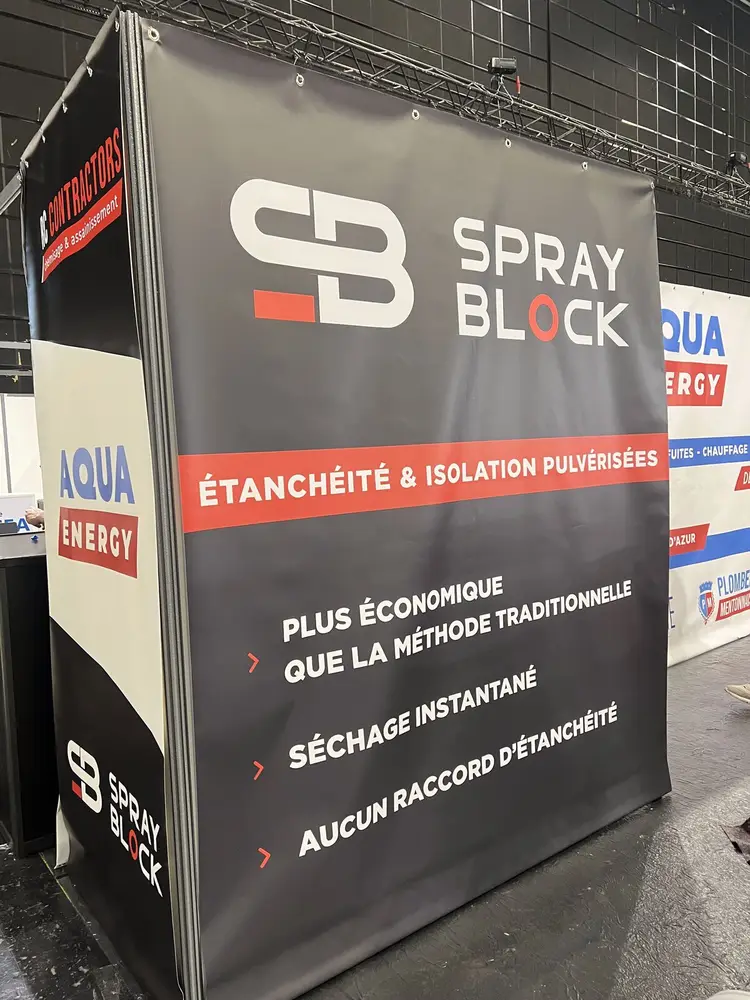 Spray Block, Stand
